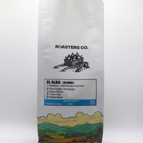 Honduran Honey Process Coffee beans – El Alba by Roasters Co.